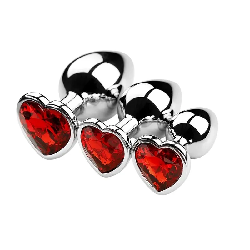 3 Sizes Metal Anal Plug Jewelry Base Beginner To Expert Butt Plug Tail Female Male Adult Toys Dildos Adult Sex Toys Couples — image 7