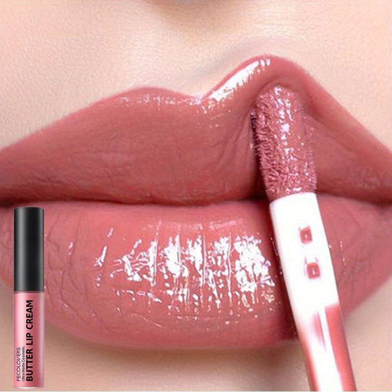 ลิปกลอสเปลือยกันน้ำ Matte Liquid ลิปสติก Long Lasting Non Sticky Cup Red Velvet Lip Tint แต่งหน้าเครื่องสำอาง — image 3