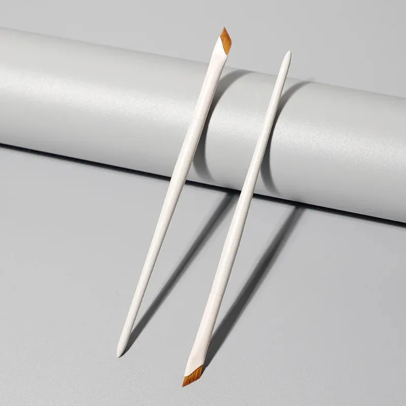 1 Buah Kuas Eyeliner Pisau Peningkatan Kuas Alis Datar Sudut Halus Ultra Tipis Kuas Rias Di Bawah Mata Hadiah Kuas Detail Tepat — image 4
