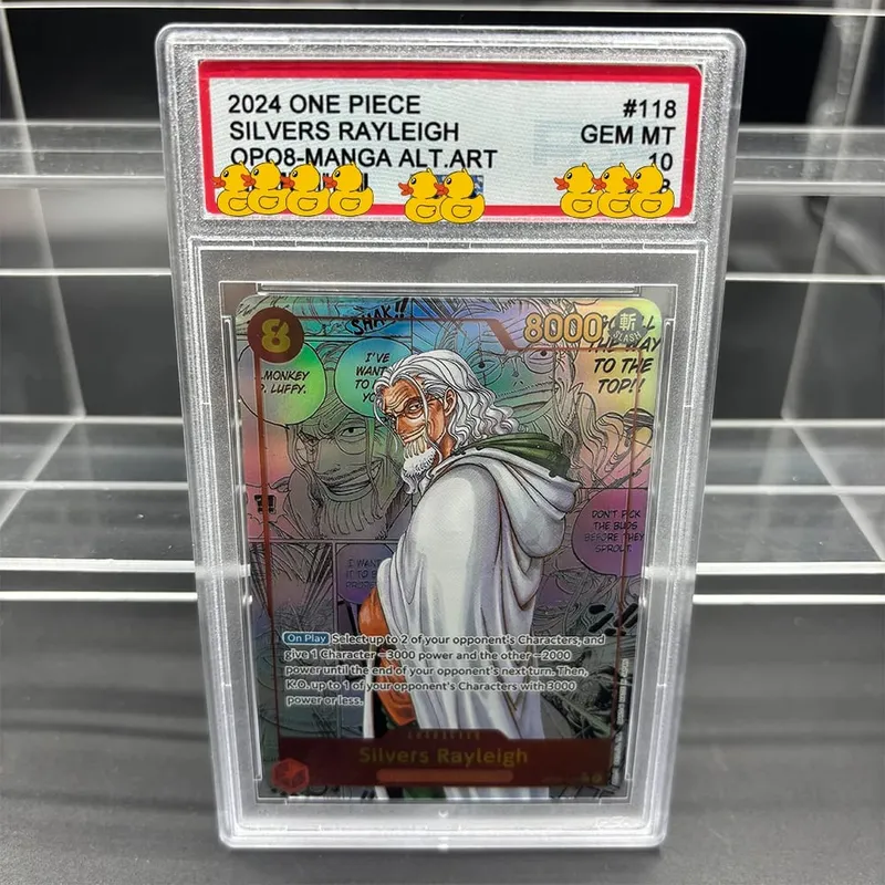 Kad Pengumpulan Kad Penilaian OPCG DIY 2023 ONE MONKEY D. LUFFY OPO5-MANGA ALT.ART Salinan Kad Penilaian 10Mata Hadiah Permainan Anime — image 8
