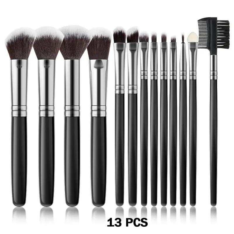 Nyt 10/32 STK Makeup Børster Sæt Soft Fluffy Powder Foundation Contour Blush Concealer Øjenskygge Blending Highlighter Beauty Tool — image 6