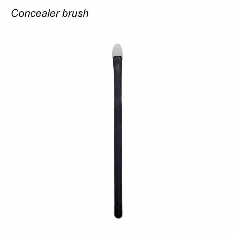Brochas maquillaje silicone sombra lábio aplicador pincéis de maquiagem delineador lábio escova profissional sombra de olho ferramentas cosméticas