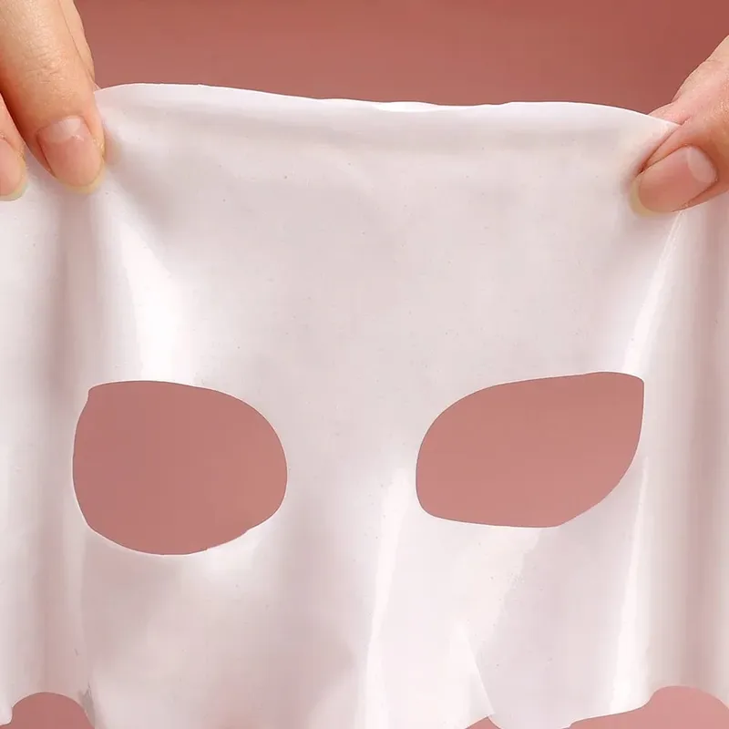 Masker Kolagen Terpisah Pelembap Menyegarkan Perawatan Kulit Cerah Kontrol Minyak Masker Wajah Hidrasi Dalam yang Lembut Riasan Korea — image 4