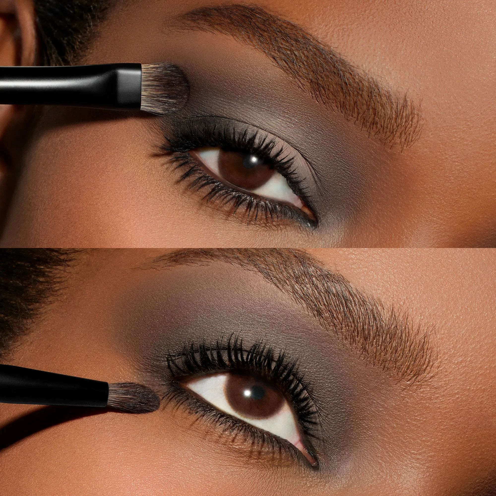 EF1 – brosse à poudre crème à double extrémité E6, pinceau de maquillage pour fard à paupières, de haute qualité, correcteur synthétique pour les yeux, pinceaux cosmétiques — image 6