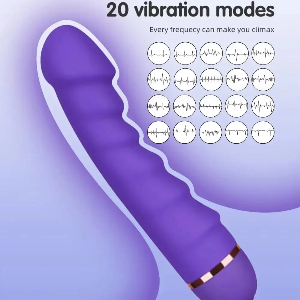 20 modi Dildo Vibrator Starker Motor G-spot Klitoris Stimulator Vagina Massage Weibliche Masturbator Erwachsene Erotische Sex Spielzeug Für frau — image 2