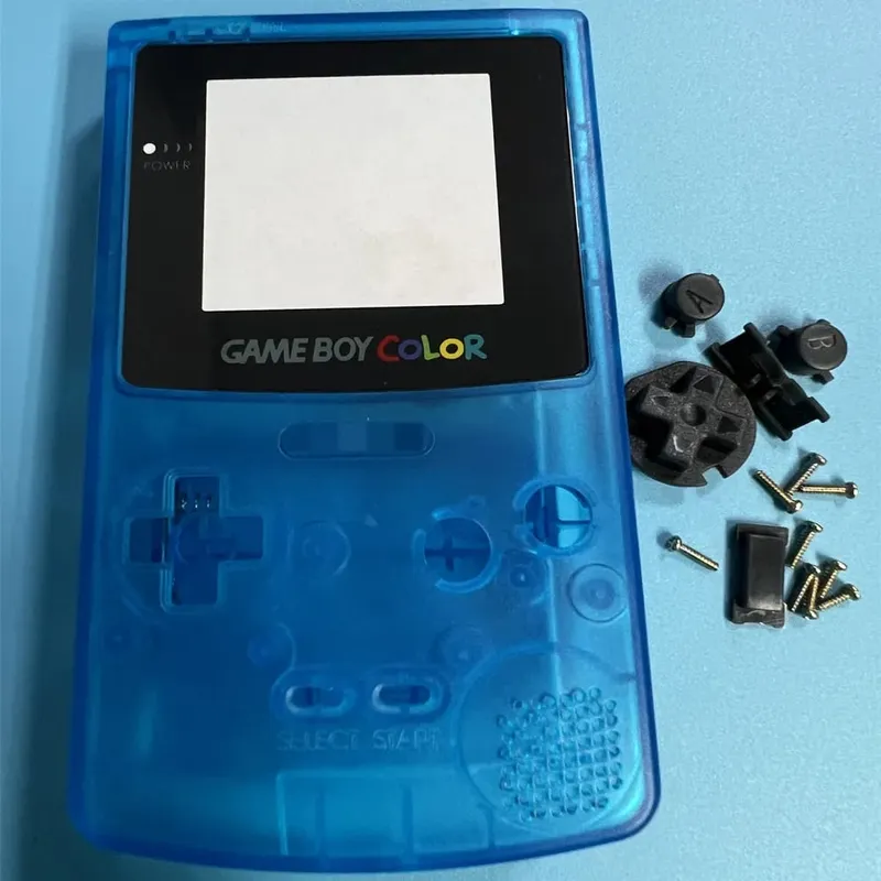 Новый цветной корпус Gameboy Gbc Shells, ограниченная серия, сменные корпуса, игровая периферия, аксессуары, светящиеся подарки на день рождения для мальчиков