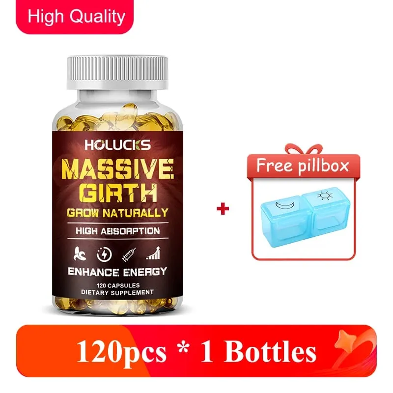 Viên nang có chu vi lớn với nhân sâm Tribulus Maca Tăng kích thước sức chịu đựng Sức chịu đựng Hiệu suất thể chất & sự tự tin đỉnh cao — image 3