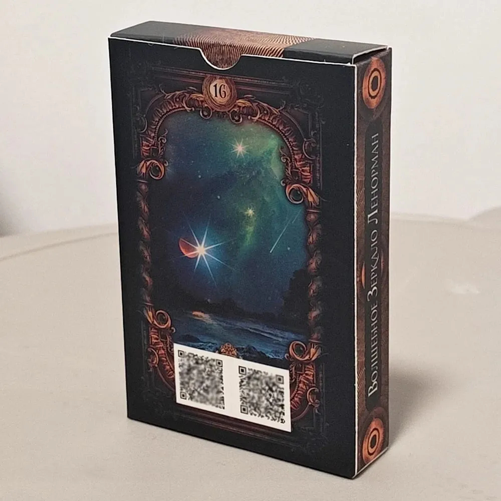 Magic Mirror Lenormand A Deluxe 40 Kartlı Kehanet Sistemi (36 Adet Lenormand Kartı + 4 Ekstra Kart) Rusça 9*6cm — image 3