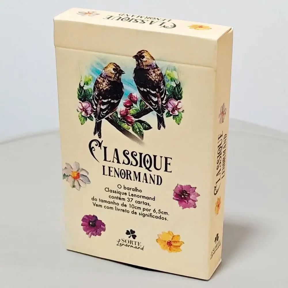 Classique Lenormand Talia 9*6cm - 37 kart wróżbiarskich w stylu vintage - Klasyczna edycja portugalska, podwójnie tłoczony karton — image 7