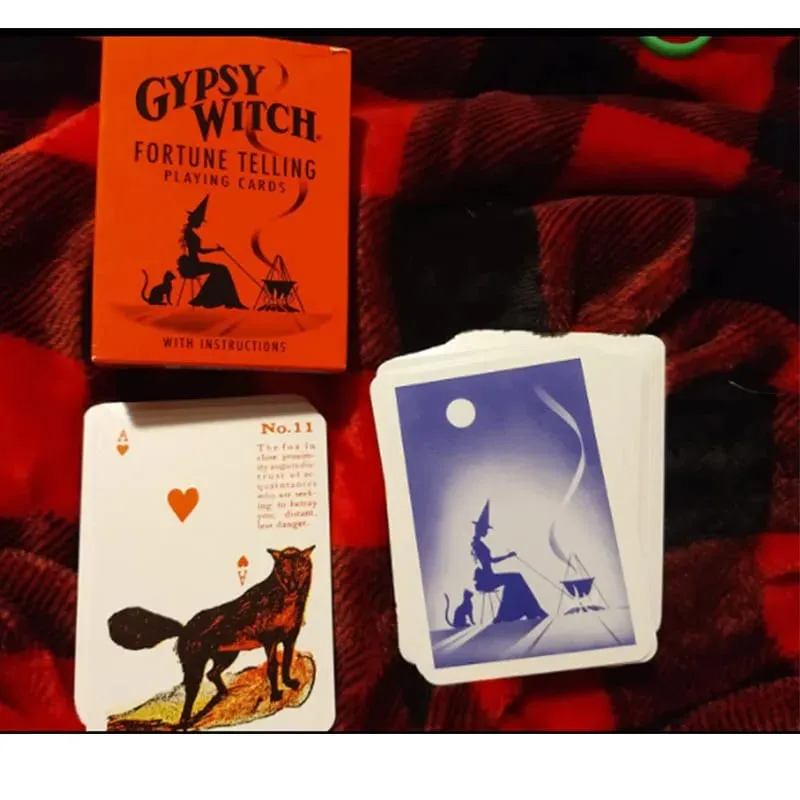 Gypsy Witch Fortune Cards Lenormand Deck Kad Tarot untuk Pemula Oracle Card Game Board Game Toy — image 2