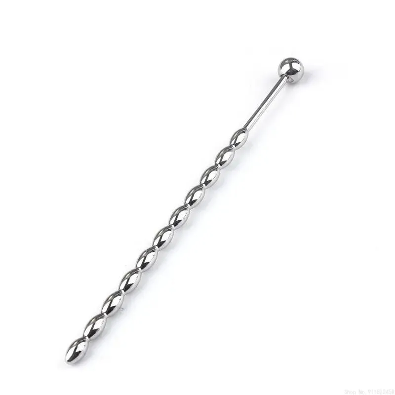 Maschio In Acciaio Inox Uretrale Plug Uretrale Dil Sounding Penis Plug Uretra Stimolare Dilatatore Masturbazione Asta Giocattoli Del Sesso Per Gli Uomini — image 2
