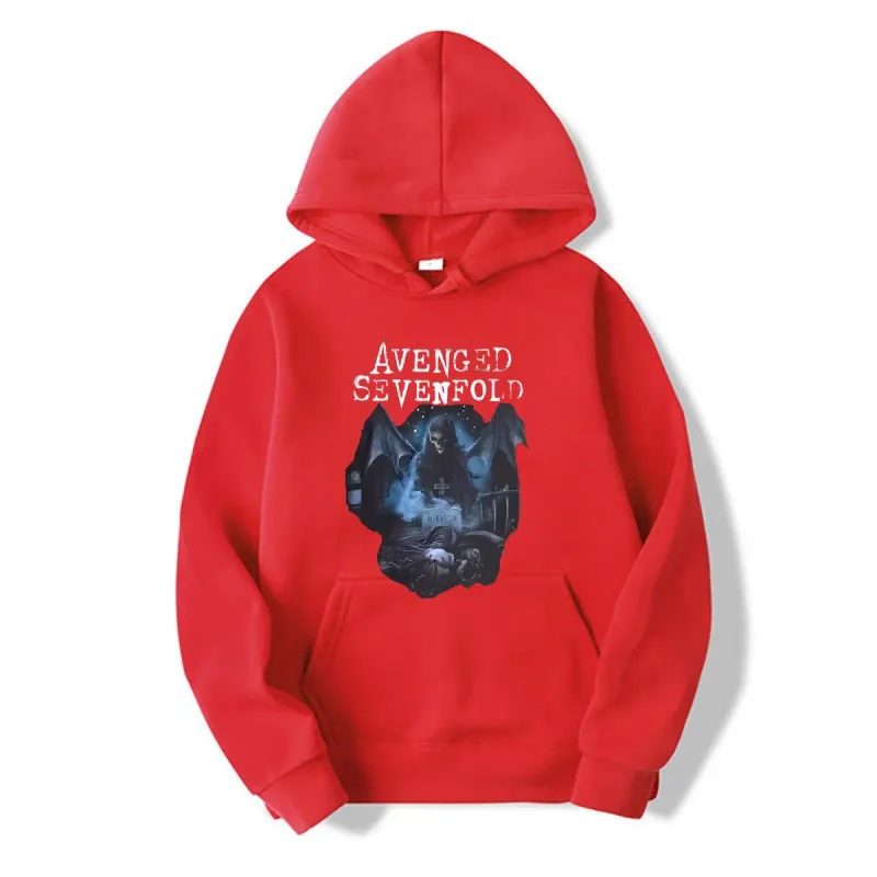 Avenged Sevenfold Recurring Nightmare Kapuzenpullover mit langen Ärmeln