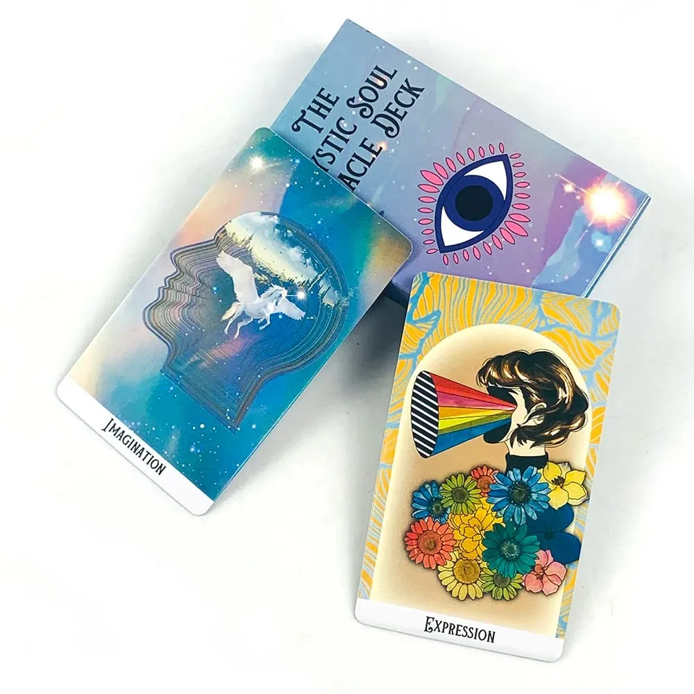 Mystic Soul Oracle Deck A 60 Cards In This Deck For Self-reflection and Guidance Perfect For Spiritual Guidance & Collectors