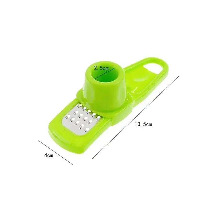 2pcs Mini Ginger Grater Garlic Grinding Great Lemon Zester Nutmeg Grater Planer Slicer Cutter Tool Kitchen Gadget for Cooking — image 6
