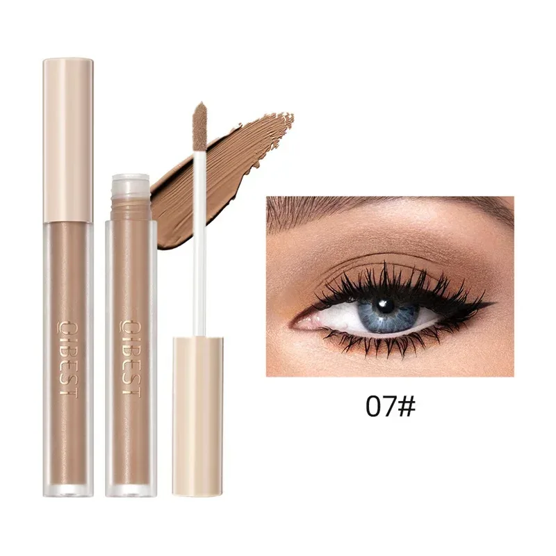 8 สี Matte Nude Eye Bronzer Liquid อายแชโดว์กันน้ำ Long Lasting Eye Shdaow Natural Cheek Contour ผู้หญิงแต่งหน้าเครื่องสำอาง — image 10