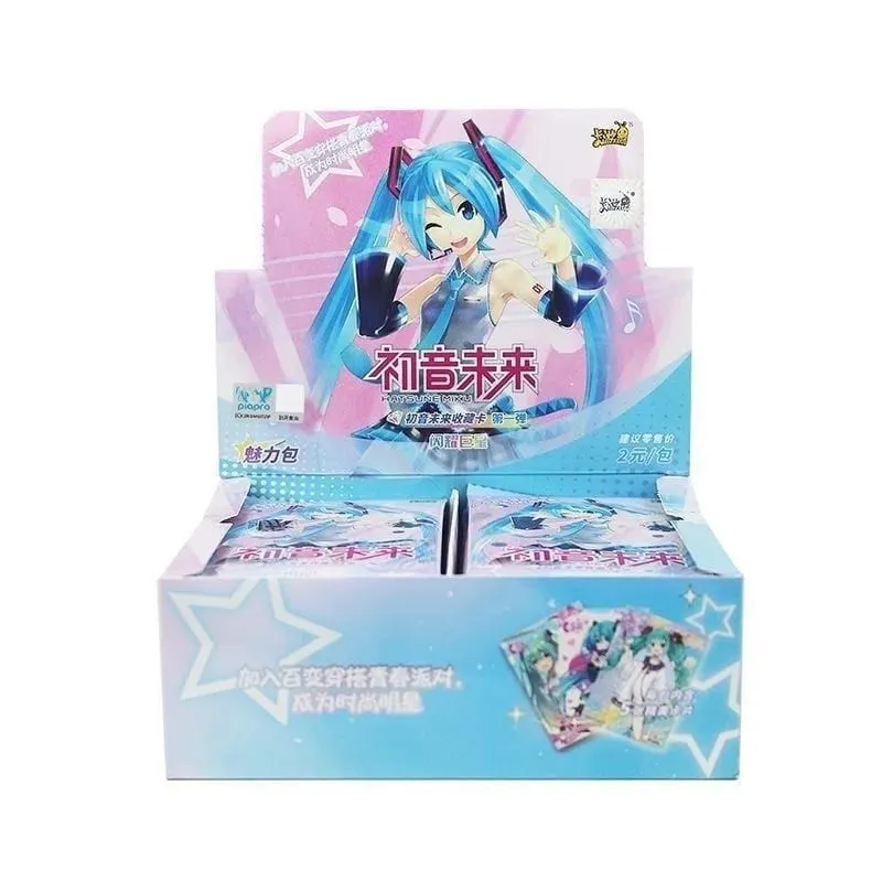Original Hatsune Miku Card Charm Pack Shining Superstar Party Show Cards CR ODER UTR Rare Collection Kartenspielzeug — image 9