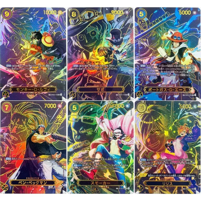 Pełny zestaw jednoczęściowa gra karciana SP rzadka karta kompletna kolekcja wysokiej jakości replika DIY Anime folia karta proxy [angielski/japoński]