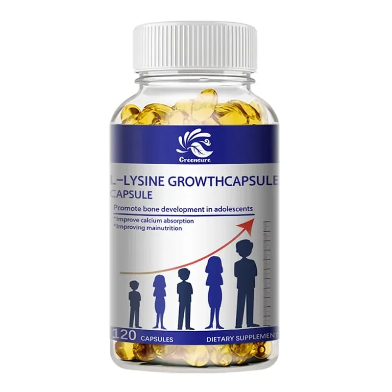 แคปซูลสนับสนุนฮอร์โมนการเจริญเติบโต - พร้อม L-Arginine และ GABA เพื่อการพัฒนาสุขภาพ — image 8
