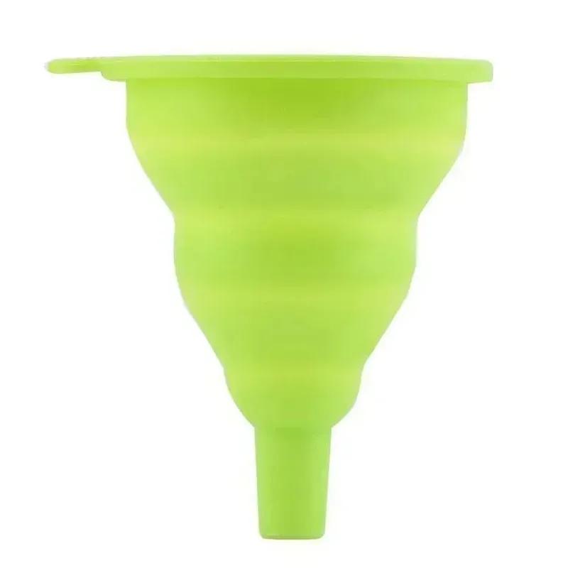 Mini Silicone Gel Foldable Collapsible Style Funnel Hopper Tool sa Kusina