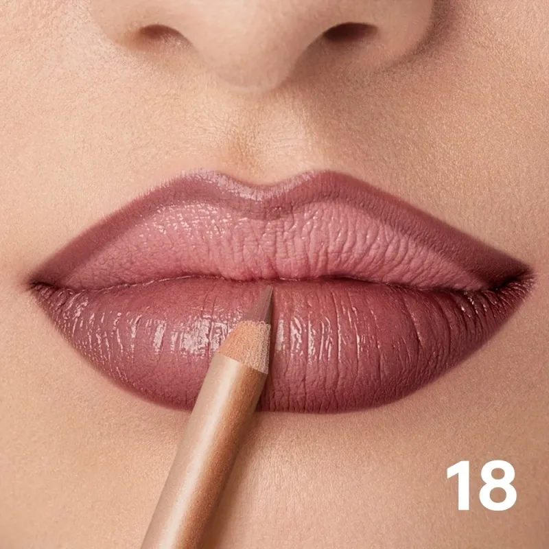 Matte Lip Liner Pencil Nude Long-Lasting Waterproof Smudge-Proof Precise Outline Smooth Creamy Formula — image 26