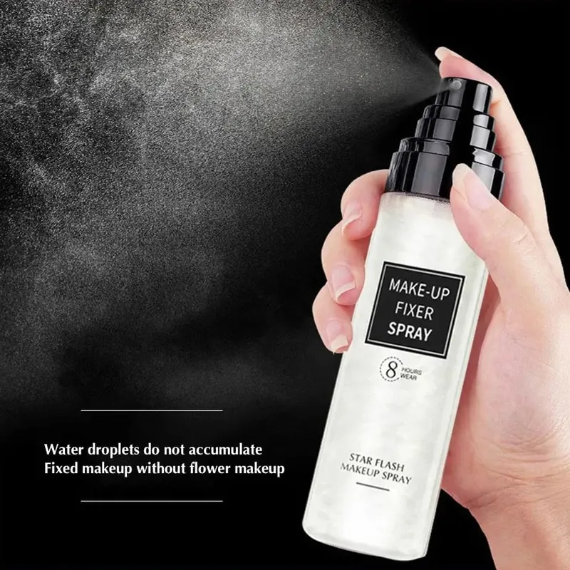 Spray fixateur de maquillage pour le visage, imperméable, durable, rafraîchissant, naturel, mat, cosmétique rafraîchissant, sable mouvant, spray hydratant en profondeur — image 4