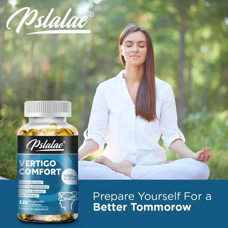 Vertigo Comfort Capsules - อาหารเสริมปรับสมดุลหูชั้นใน - บรรเทาอาการวิงเวียนศีรษะ คลื่นไส้ ปั่นป่วน และความรู้สึกสั่น — image 6