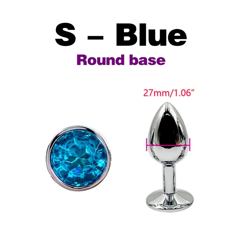 Tapón Anal de Metal con Base de gemas para principiantes a expertos, consoladores de masaje de punto G con tapón Anal de 5 tamaños, juguetes sexuales para parejas femeninas/masculinas para adultos — image 18