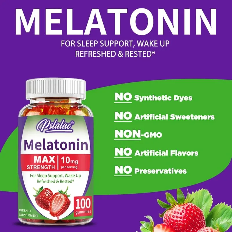Melatonin Gummy - Podpora hlubokého spánku Zmírnění úzkosti Zlepšení kvality spánku Zlepšení imunity a zvýšení duševní vitality — image 4