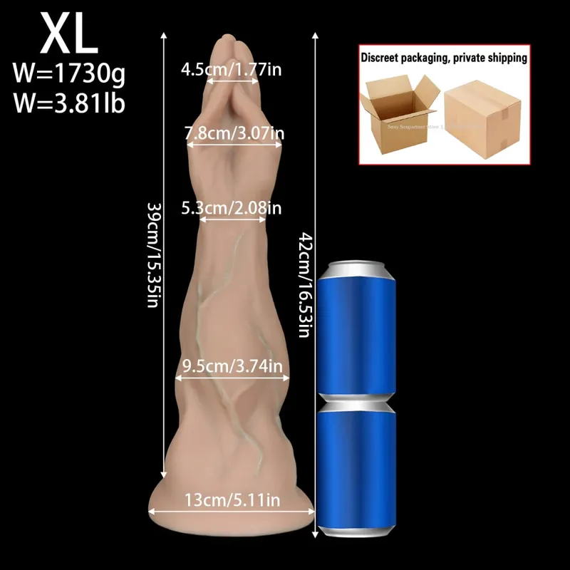Enorme simulado palma anal plug fisting butt plug dilatação treinamento massagem de próstata anal vibradores brinquedos xxl para mulheres brinquedos sexuais masculinos — image 11