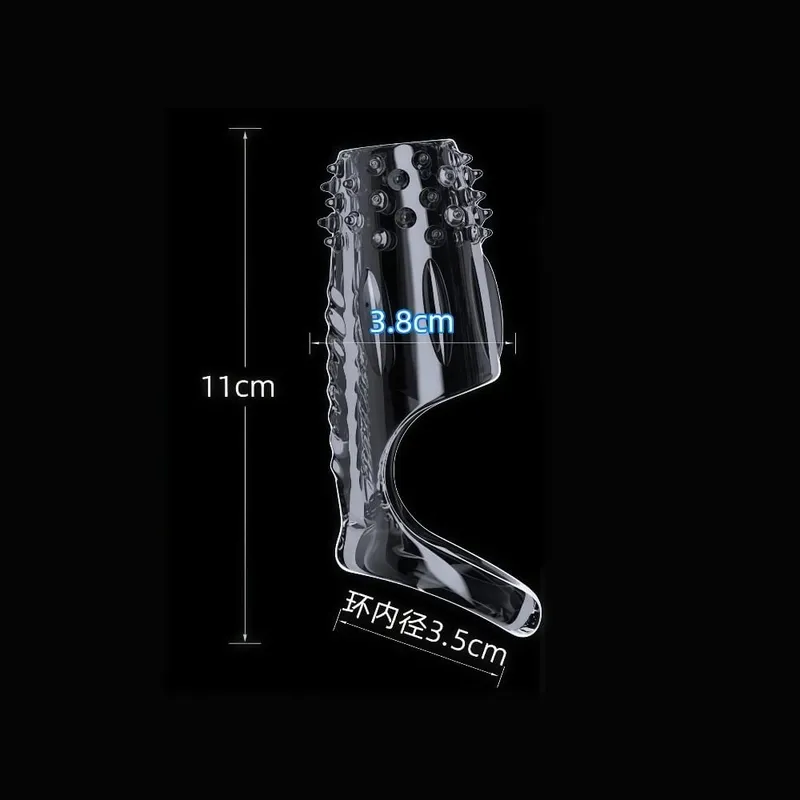 Anneau pénien vibrant pour hommes vibrateur de pénis en Silicone vibrateur Intense pour hommes vibrateur plus long plus fort érection jouets sexuels pour hommes adultes — image 8