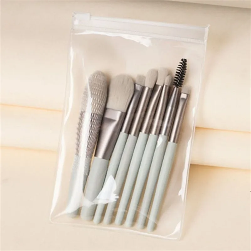 Sada jemných nadýchaných štětců na make-up pro kosmetiku Foundation Blush Powder Eyeshadow Kabuki Blending Makeup Brush Beauty Tool — image 9