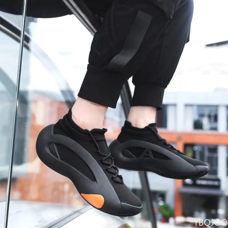 Large Size Autumn Fashion Breathable Lightweight Casual Comfortable Men's Shoes Versatile Trend Flat Bottomed Men's Sports Shoes — image 4