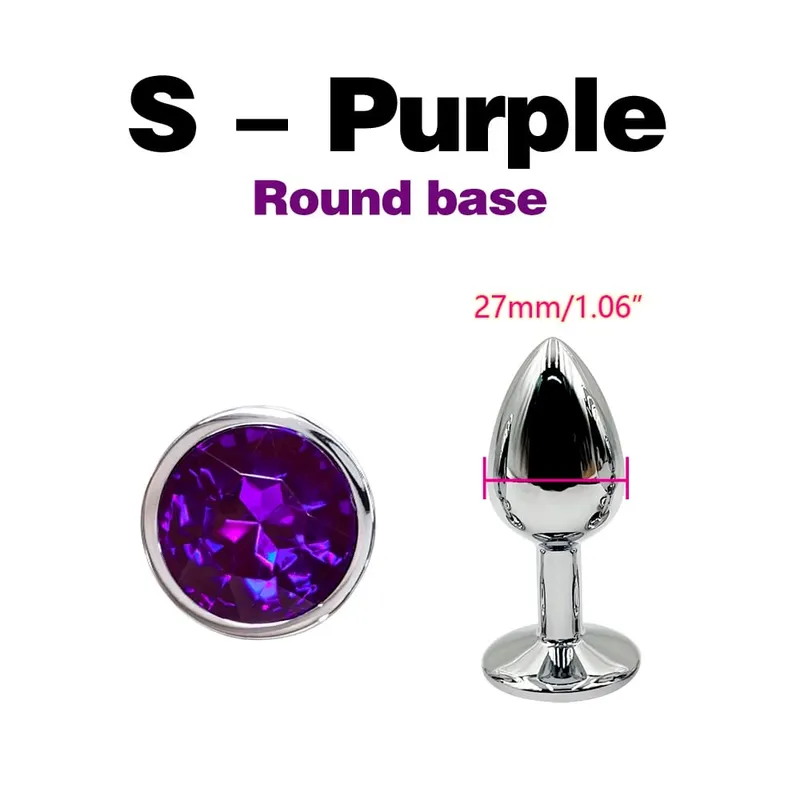 Tapón Anal de Metal con Base de gemas para principiantes a expertos, consoladores de masaje de punto G con tapón Anal de 5 tamaños, juguetes sexuales para parejas femeninas/masculinas para adultos — image 25
