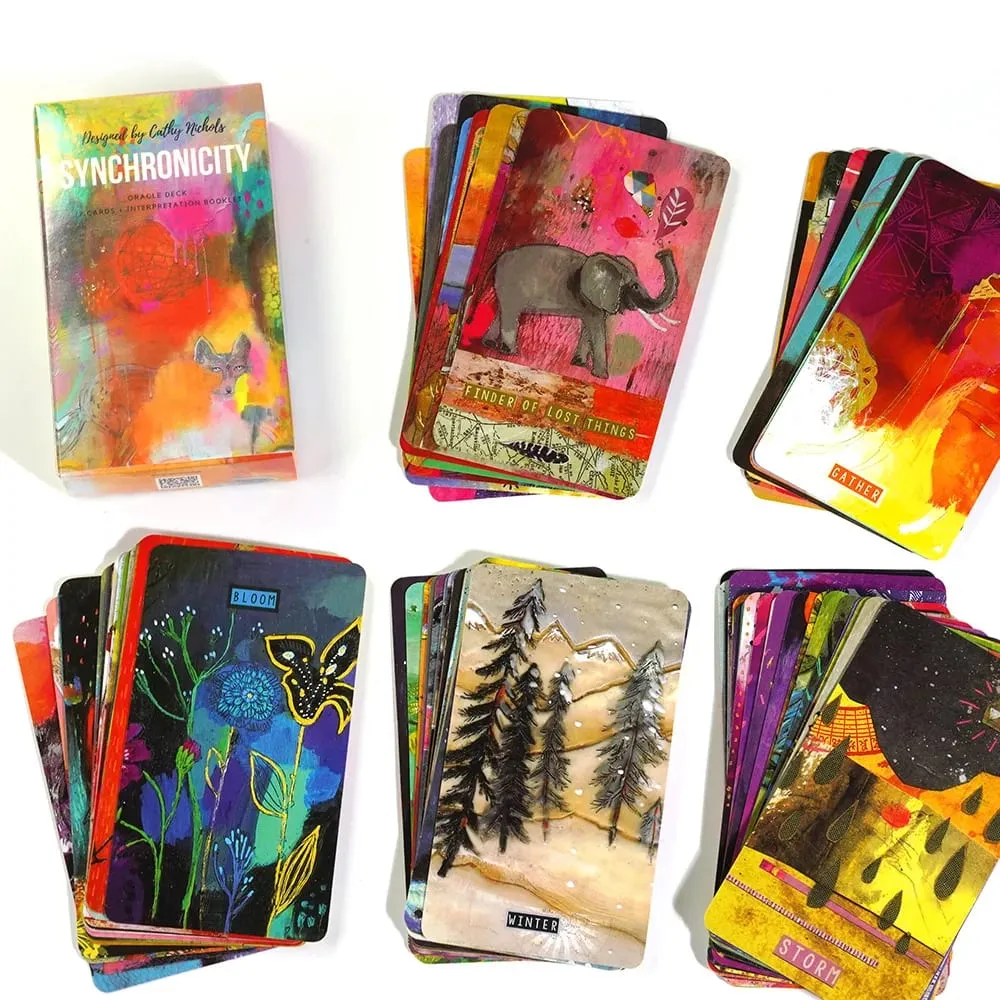 Eşzamanlılık Oracle Güverte 78 Kartlar Tarot Öğrenme Yeni Başlayanlar İçin Tarot Kartları Falcılık Oyunu Tüm Beceriler İçin Kehanet Araçları — image 3