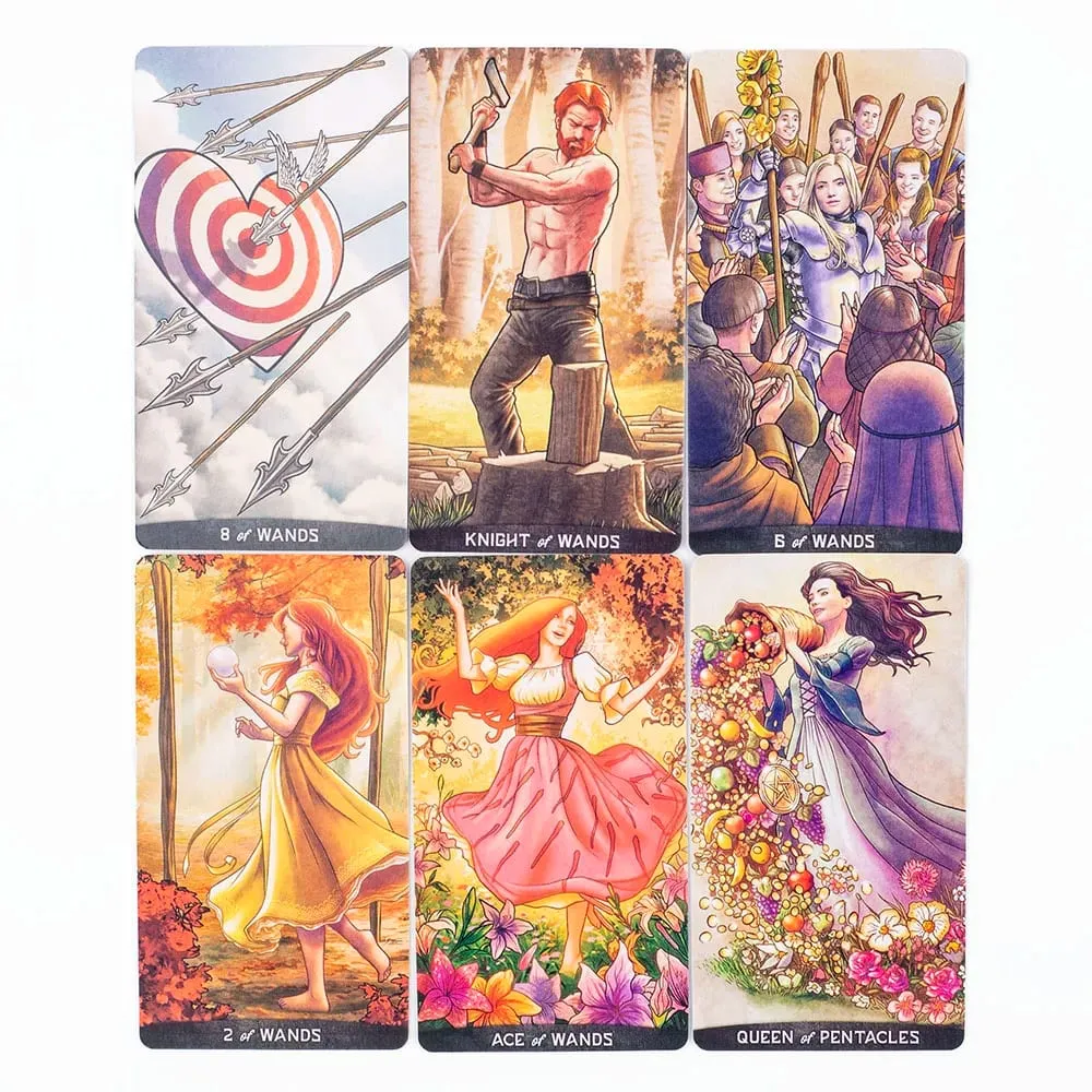 Gregory Scott Tarot 78-Card Deck Tabletop Cards Of Group Games For Parties Precognition & Divinatio Oracle Set 11.1*6.1cm — image 5