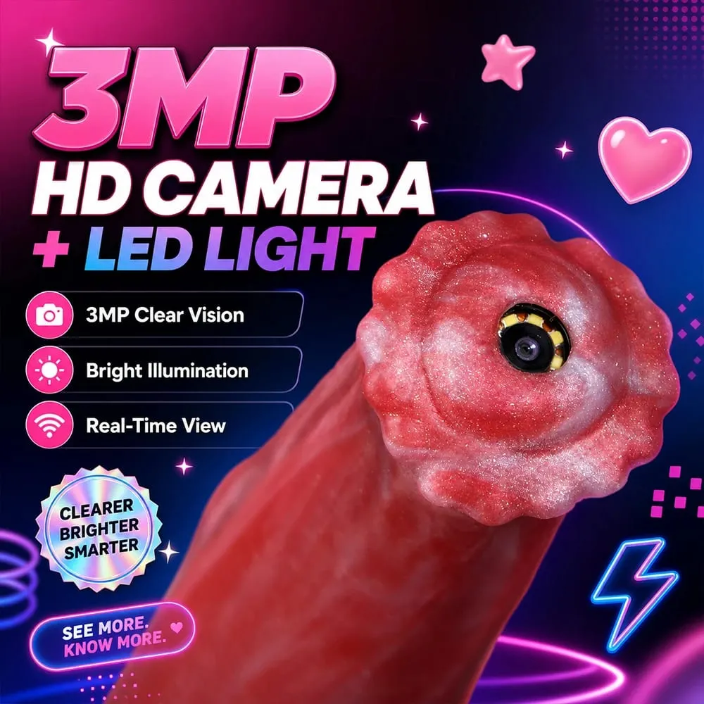 Huge Horse Dildo Anal Dilator APP Controlled Speculum Camera Anus Expansion Long Peekable Silicone Butt Plug Adult Sex Toys — image 2