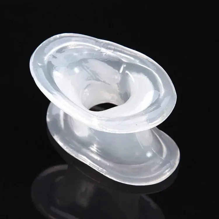 Civière de boule en Silicone pour homme, civière de Scrotum, testicule, BDSM, manchon de retardement de temps, anneaux de pénis, chasteté pour adulte, esclave, jouets sexuels pour hommes — image 6