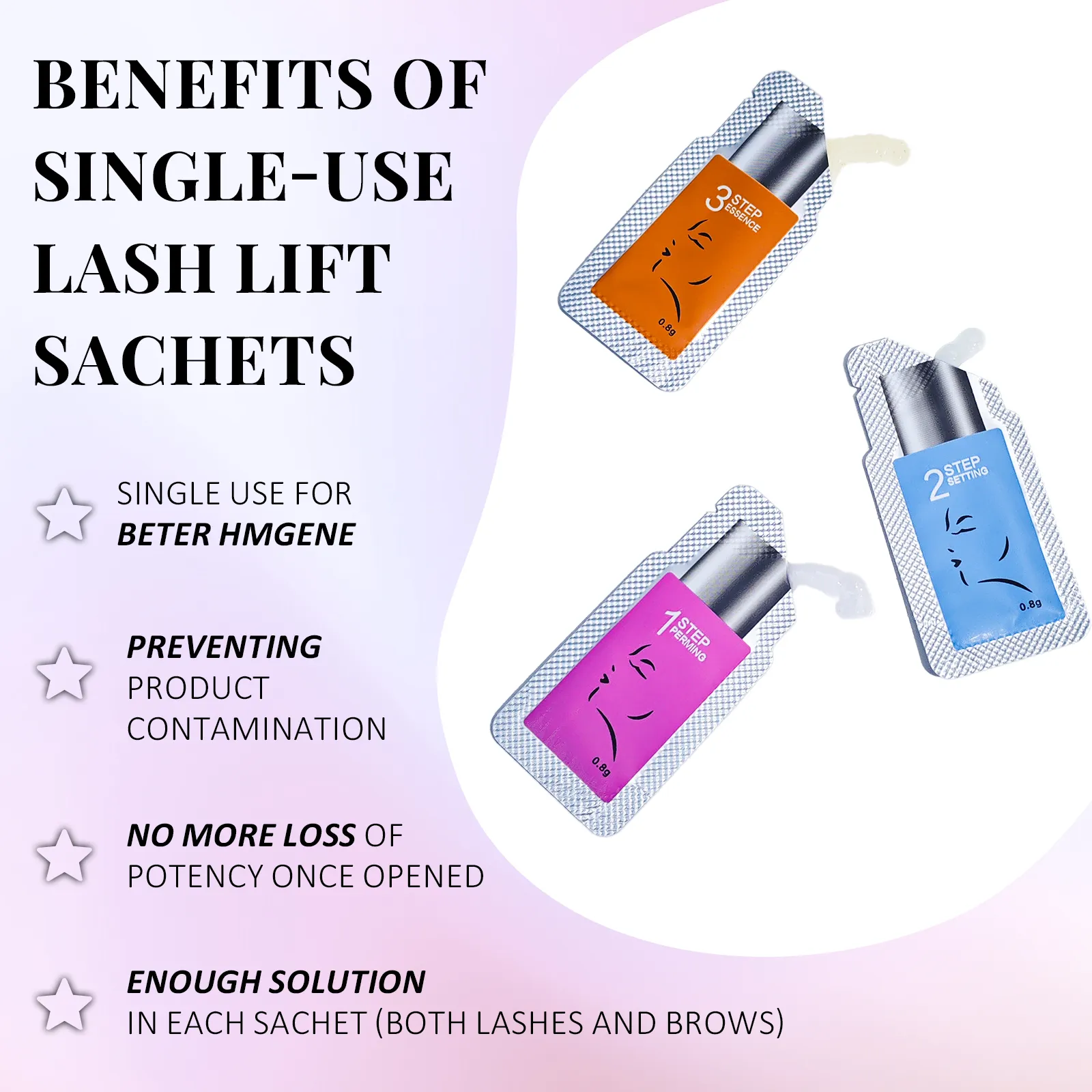 ยาวนาน 5-8 นาที Quick Lash Lifting Eyelash Perm Lash Lift Kit Curling Lashes Eyelash Enhancer เครื่องมือแต่งหน้า Eye — image 3