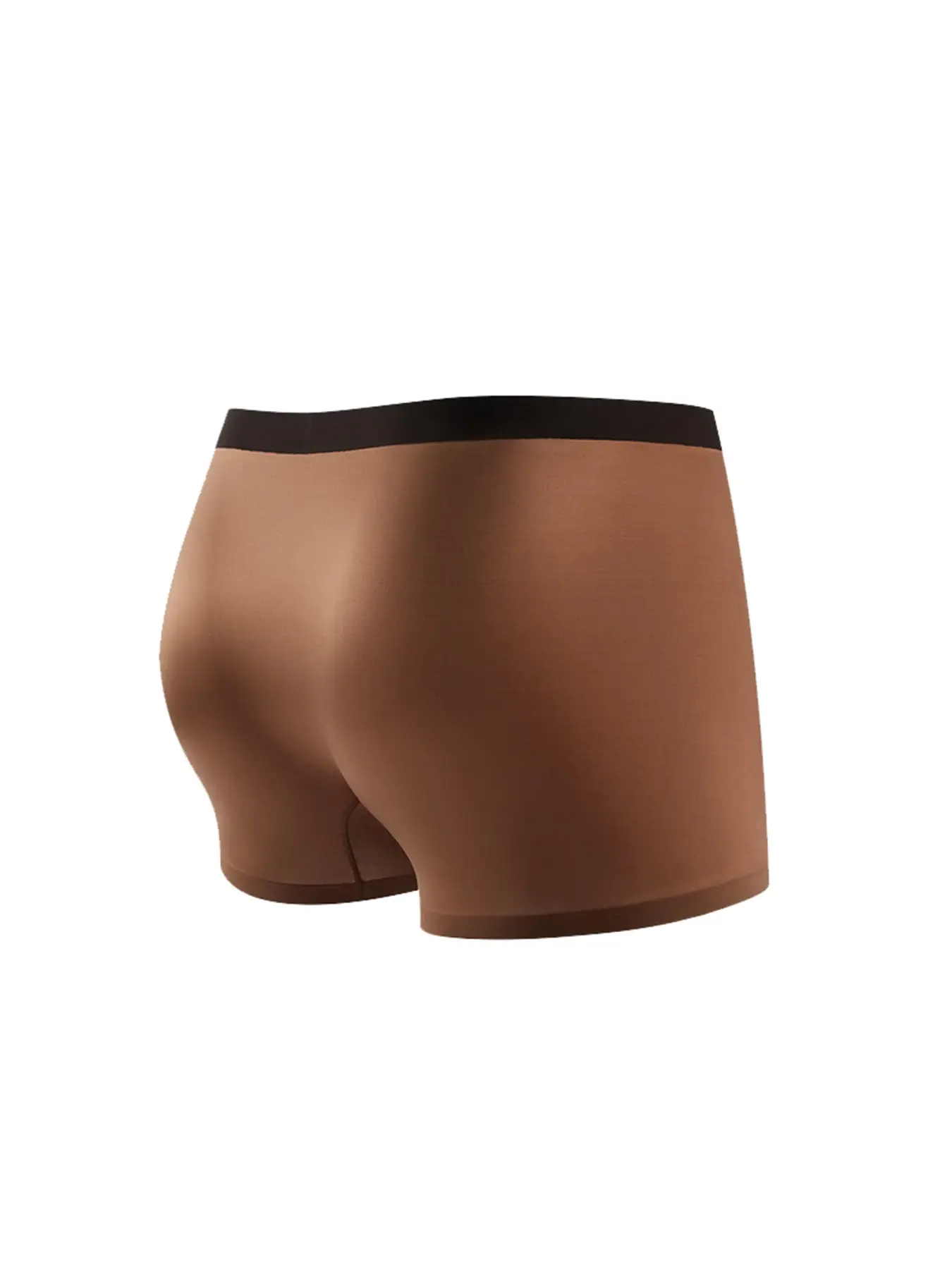 4 Stück/Los atmungsaktive Faser-Boxhose für Herren, bequeme, atmungsaktive Unterwäsche, Strickstoff mit mittlerem Stretch, einfarbig — image 12