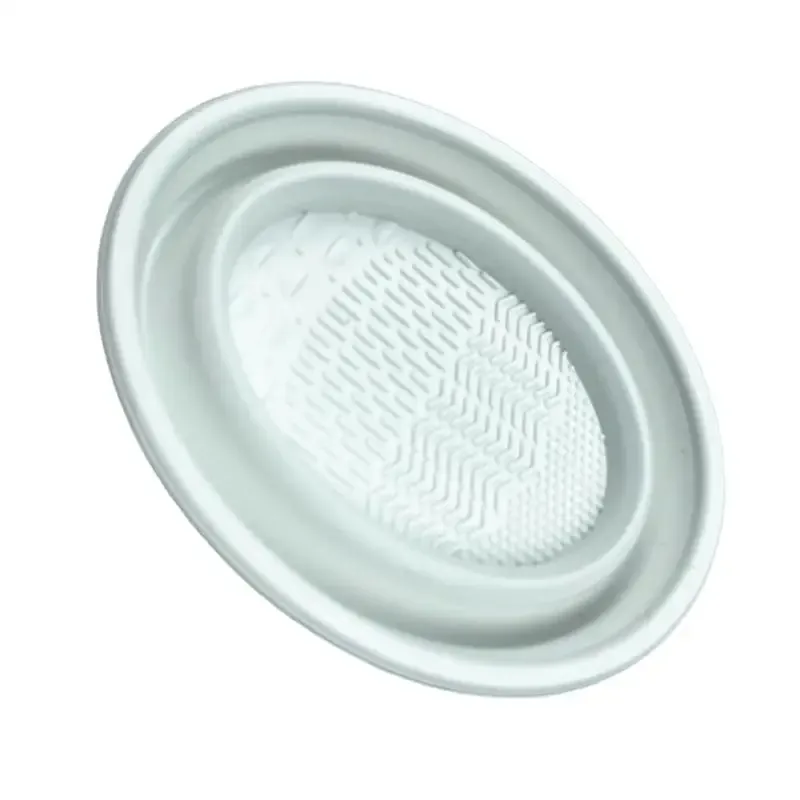 Wash Clean Mat kosmetické nástroje Scrubber Box Měkký silikonový čistič štětců na líčení Skládací miska na čištění pudrů Štětce na oční stíny