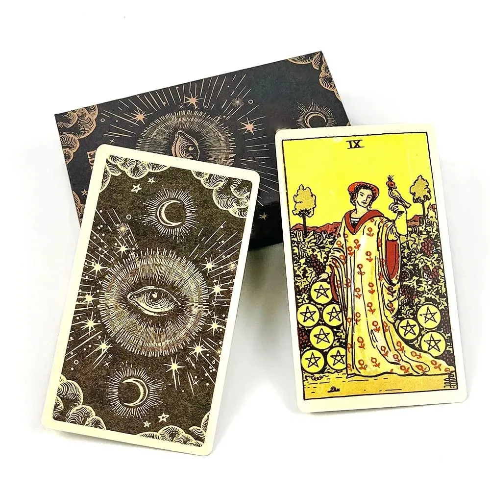 Cartes de Tarot édition russe, édition de Divination du destin, jeux avec guide pour débutants, outil de jeu de collecte de divertissement