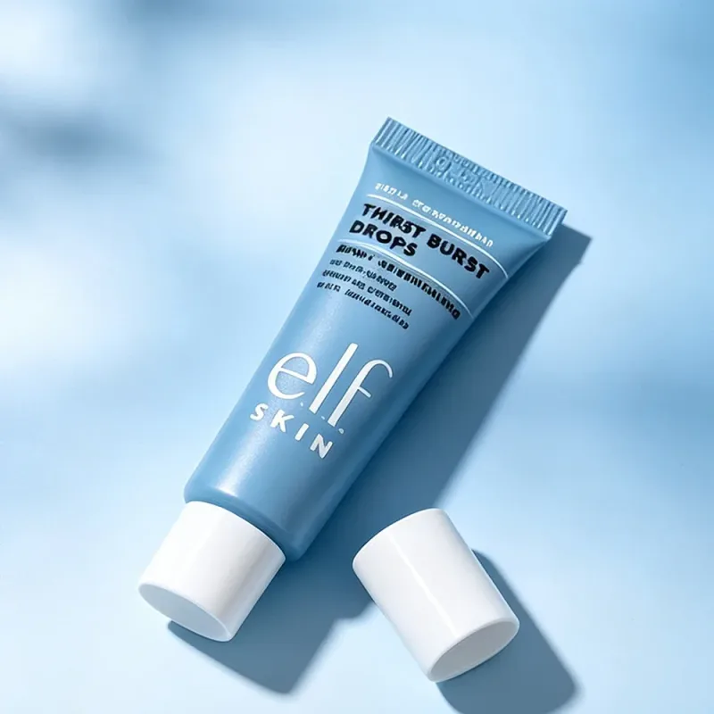 Elf Thirst Burst Drops Brightening Moisture Gel ไพรเมอร์ก่อนแต่งหน้า Essence Hydrating บำรุงผิวแห้งเพื่อการแต่งหน้าที่เรียบเนียน