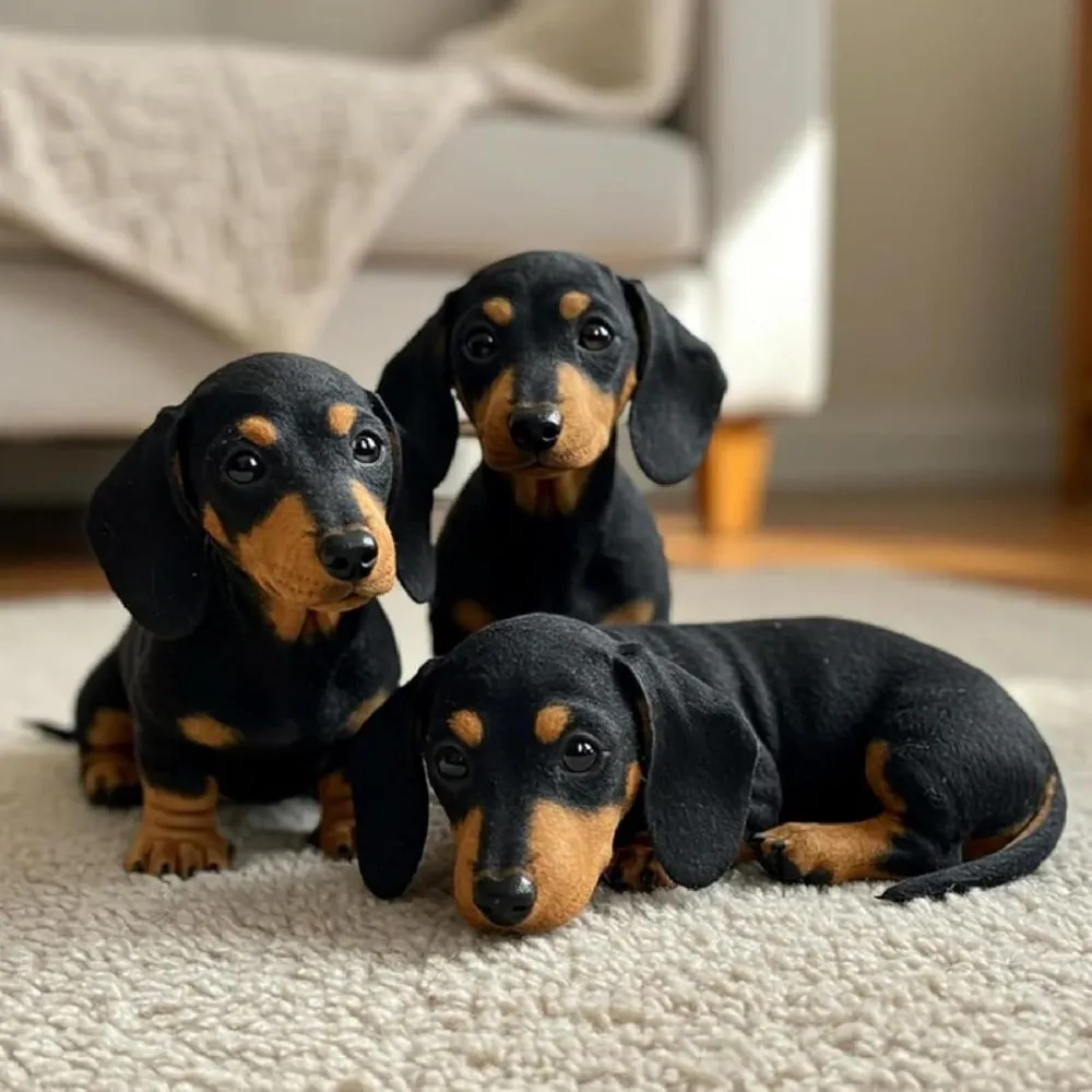 New Design Soft Dog Plush Toy Mimics Natural Movement Simulation Mimic Plush Cute Gift Stuffed Toys for Emotional Support