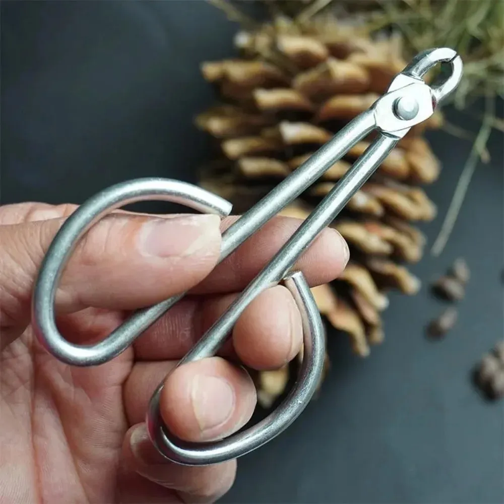 1PC Pine Nut Clamp Practical with Pine Nut Pliers Labor-saving Durable Pine Nut Opener Kitchen Gadgets and Accessories — image 5