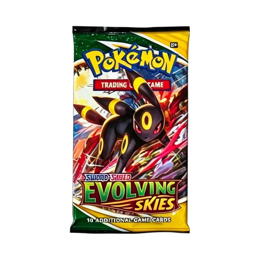 Pokemon TCG Sword & Shield Evolving Skies Booster Box 36 Packs Trading Card Game Collection Cards Toy for Kids Gift — image 4