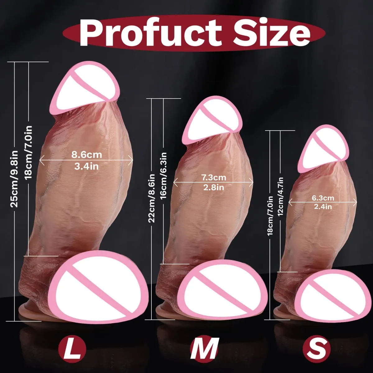 Duże realistyczne silikonowe Dildo z przyssawką punkt G wibratory analne Strapon Dick Butt Plug Masturbat dorosłe zabawki erotyczne dla mężczyzny kobiety — image 5