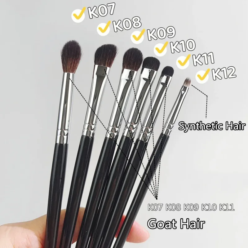 Fine Eyeshadow Makeup Brushes Set Eye Shadow Eyebrow Eyeliner Concealer Fineness Brush Kit — image 3