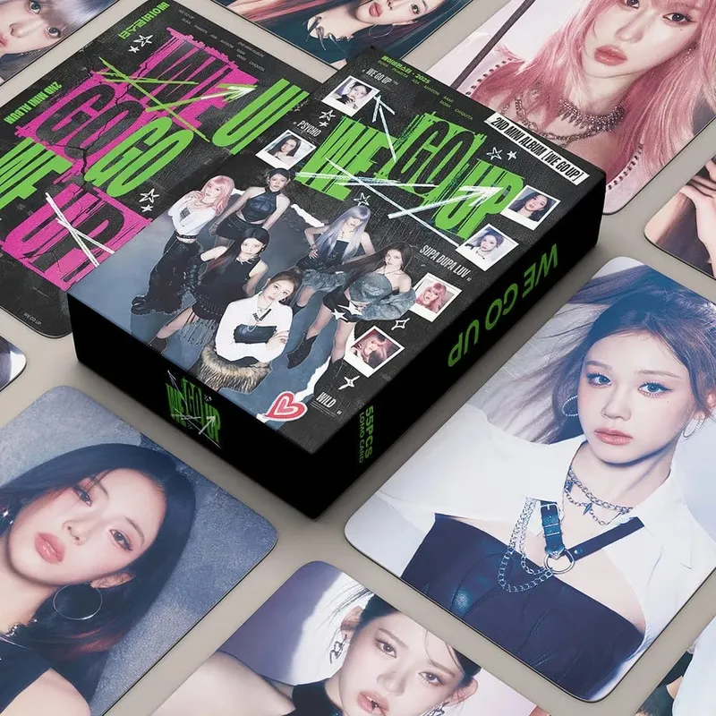 55PCS Kpop Hot Girls Groupใหม่Album "CHOOM" คุณภาพสูงPhotocards RUKA AHYEON RORA PHARITA RAMI ASA CHIQUITA HD Lomoการ์ด — image 4