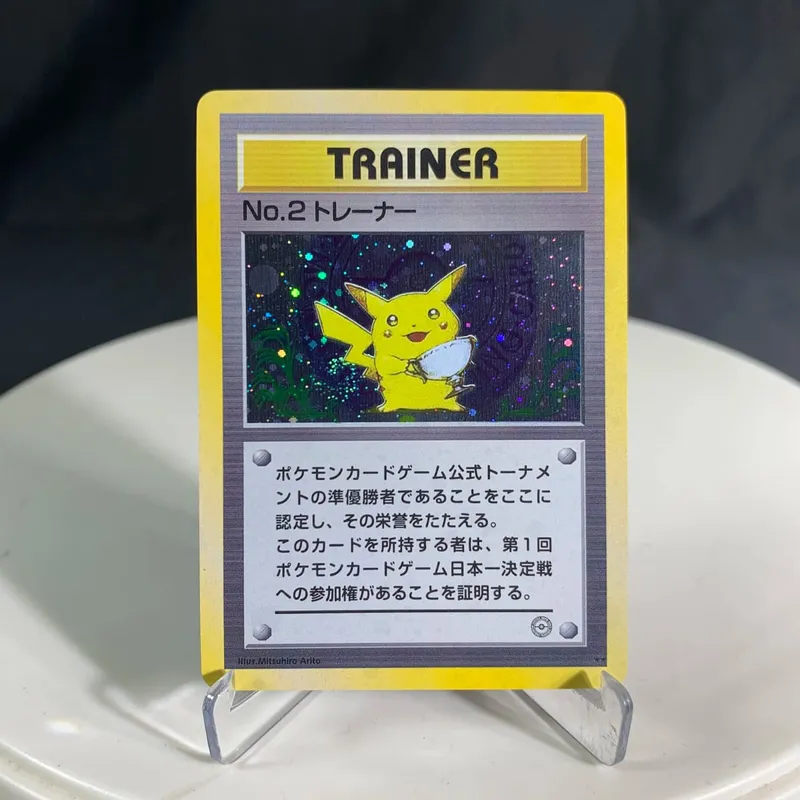 PKM Proxy Cards Japanese Rocket Neo Era Lugia e-Series Era Charizard Pikachu Illustrator Classic Holographic PTCG Collection Toy — image 10