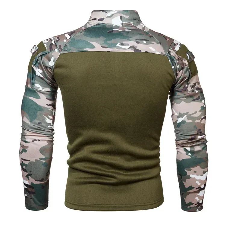 New Pullovers Outdoor Sweatshirt Men Casual Slim Uniform Camouflage Hoodie Clothes Jogging Sweatshirts Long Sleeve Tops